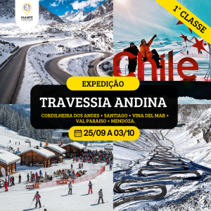 EXPEDIÇÃO TRAVESSIA ANDINA - ARGENTINA X CHILE