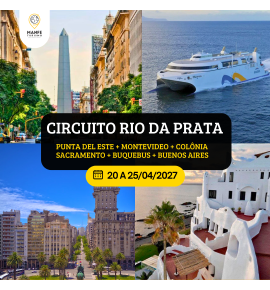 CIRCUITO RIO DA PRATA - URUGUAI E ARGENTINA 