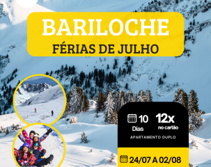 BARILOCHE COM BUENOS AIRES - PLANO OURO