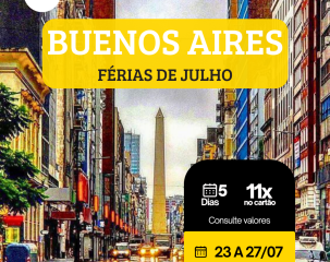 BUENOS AIRES - FÉRIAS DE JULHO