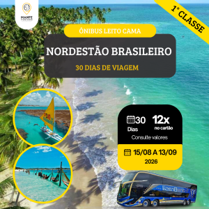 “CIRCUITO NORDESTÃO BRASILEIRO 01° CLASSE - GRUPO 100% RODOVIÁRIO.