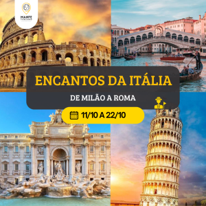 ENCANTOS DA ITÁLIA - DE MILÃO A ROMA