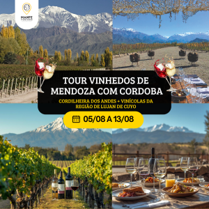 TOUR VINHEDOS DE MENDOZA COM CÓRDOVA ARG