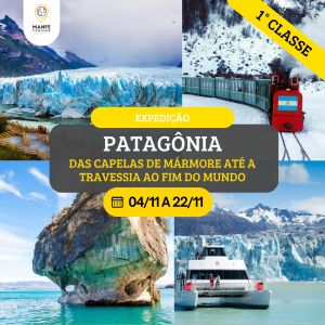EXPEDIÇÃO DAS CAPELAS DE MÁRMORE ATÉ A TRAVESSIA AO FIM DO MUNDO - RODOVIÁRIO 01° CLASSE.