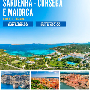 SARDENHA - CÓRSEGA E MAIORCA - ILHAS MEDITERRÂNEAS
