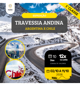 EXPEDIÇÃO TRAVESSIA ANDINA - ARGENTINA X CHILE